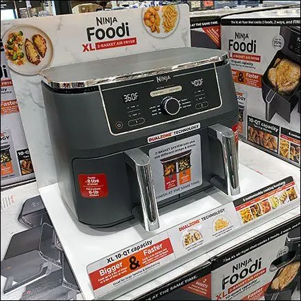 Paleta frytkownic beztłuszczowych (air fryer) – hurt