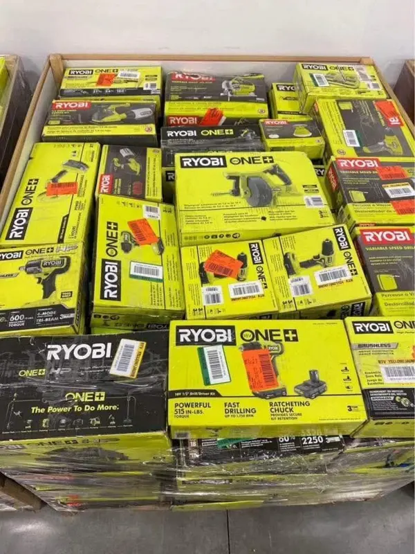Paleta narzędzi Ryobi – hurt palet likwidacyjnych, zdjęcie 4 z 4