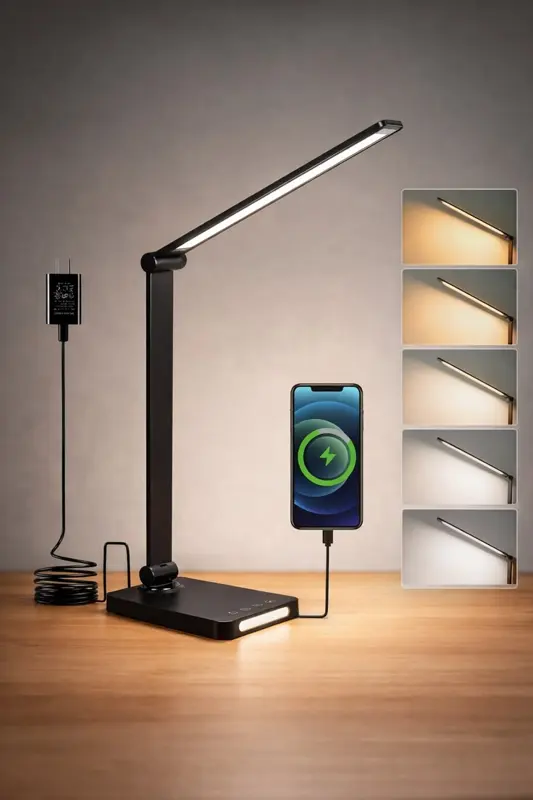 Partia lamp LED i lamp biurkowych – palety likwidacyjne hurt