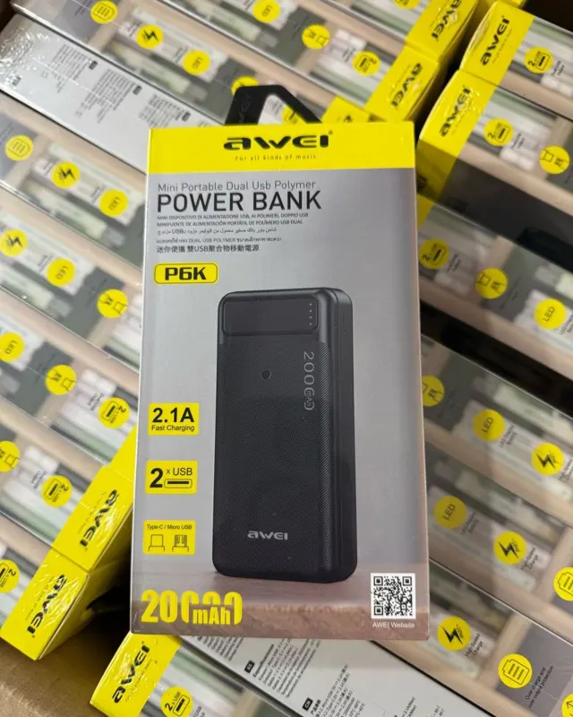 Partia powerbanków – palety likwidacyjne hurt